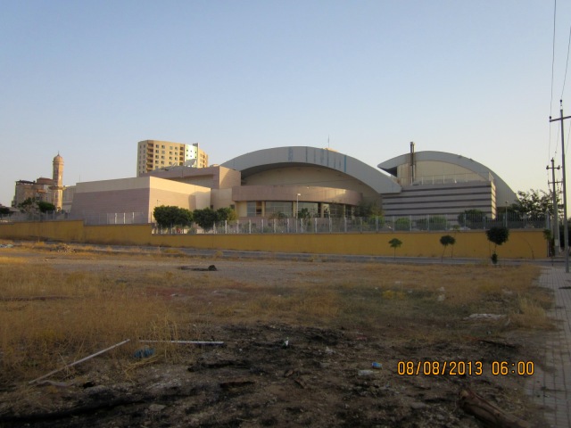 Some sort of civic centre where they hold concerts.  Shakira is coming!